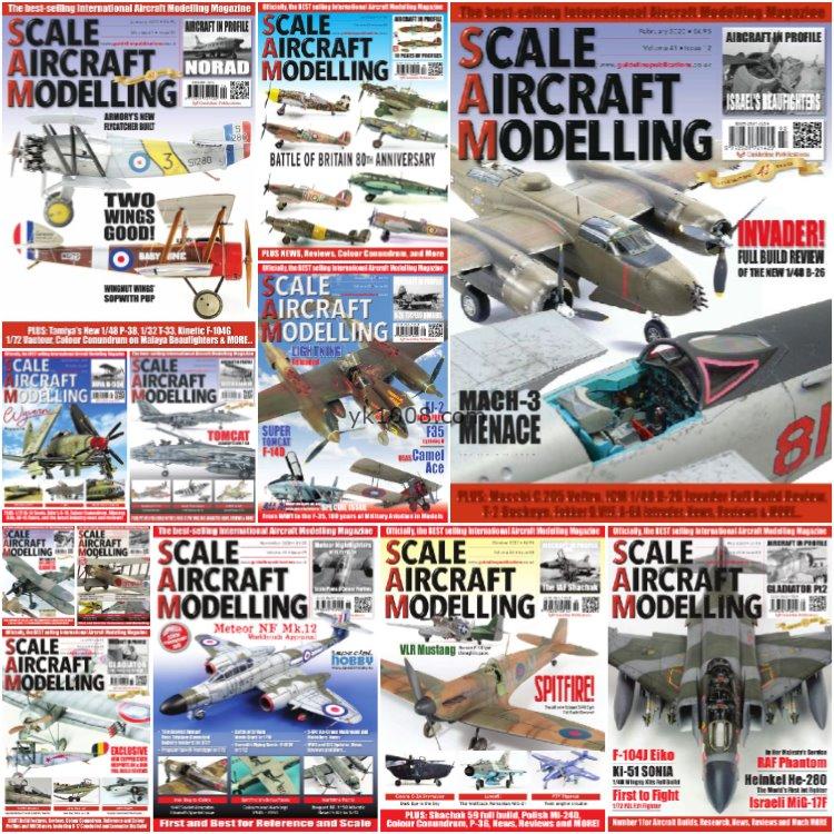 【英国版】《Scale Aircraft Modelling》2020年合集飞机模型爱好者资讯高清pdf杂志（12本）