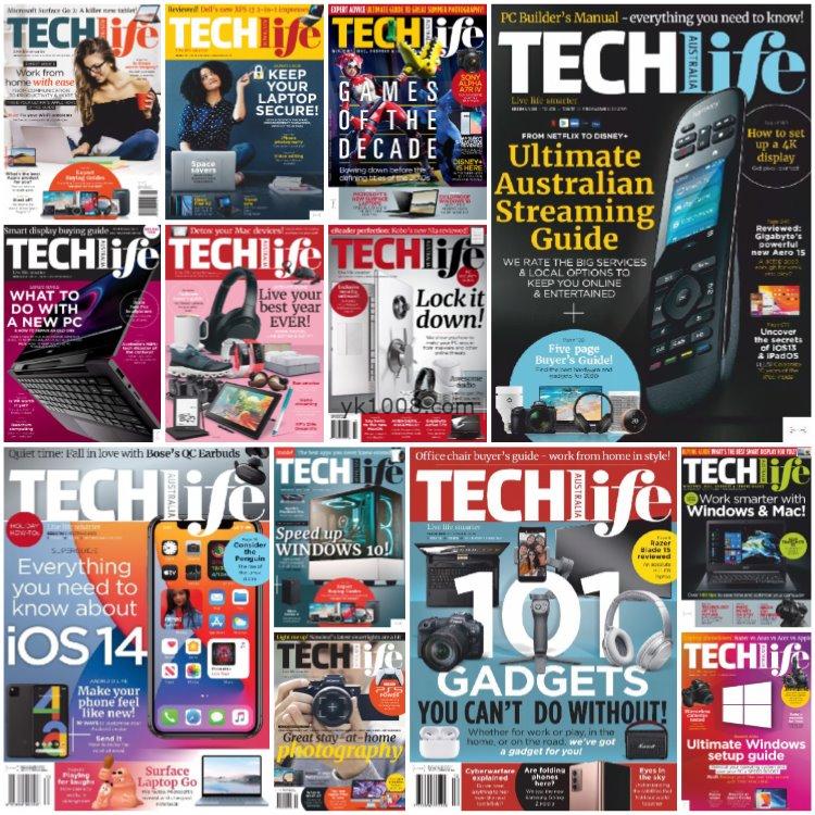 【澳大利亚】《TechLife Australia》2020年合集计算机电脑科技数码产品硬件软件pdf杂志（13本）