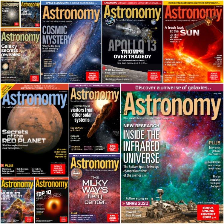 【美国版】《Astronomy》2020年合集天文学爱好者观测科学爱好发展指导pdf杂志（12本）