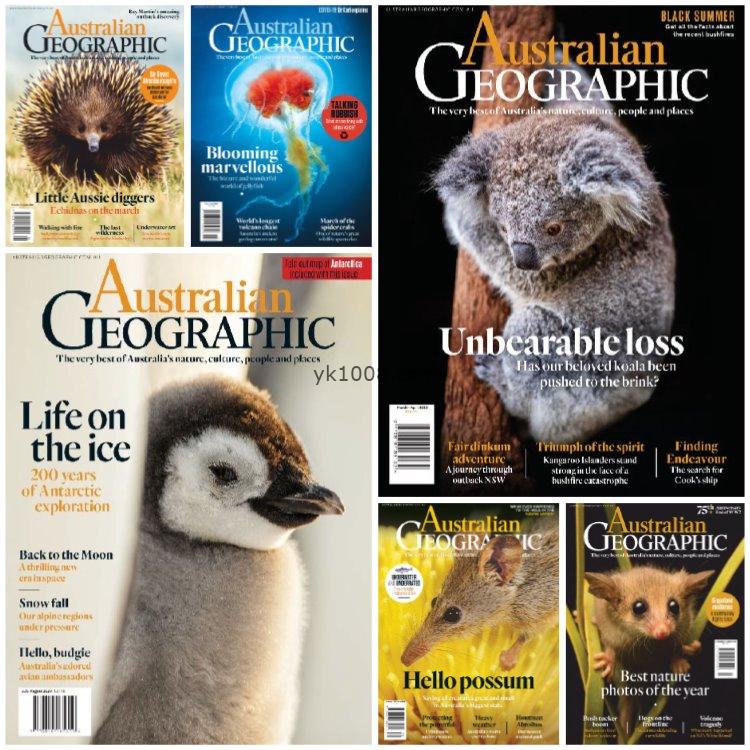 【澳大利亚】《Australian Geographic》2020年合集澳大利亚地理野生动植物杂志pdf（6本）
