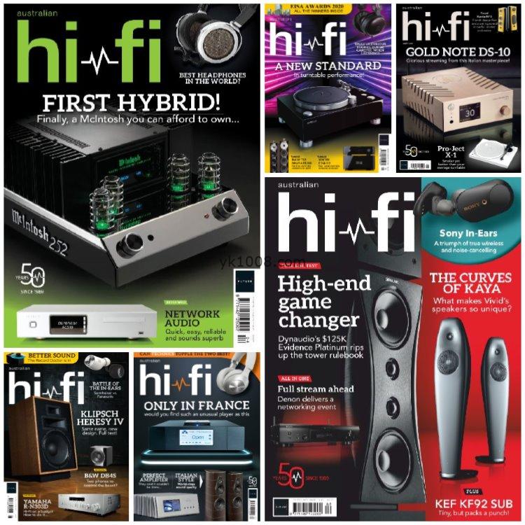 【澳大利亚】《Australian Hi-Fi》2020年合集高端挑剔听众音乐Hi-Fi爱好者设备音乐评价pdf杂志（6本）