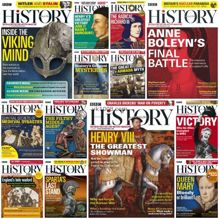 【英国版】《BBC History UK》2020年合集世界历史探索研究历史故事生活研究读物pdf杂志（13本）