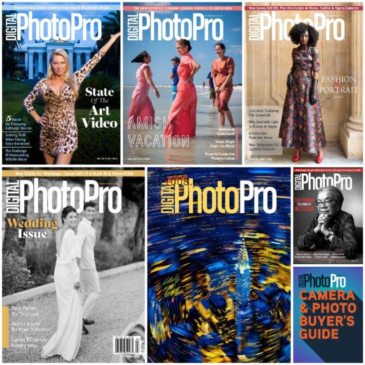 【英国版】《Digital Photo Pro》2020年合集数码摄影创意创造力摄影技巧建议新闻案例pdf杂志（7本）