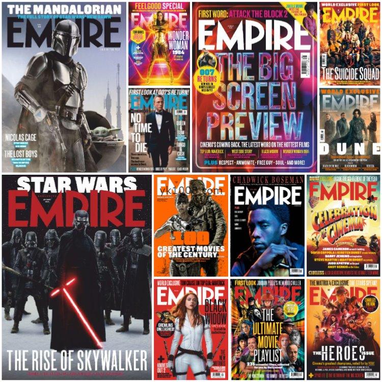 【英国版】《Empire UK》2020年合集电影魅力影视行业采访影评幕后故事明星电影业pdf杂志（13本）