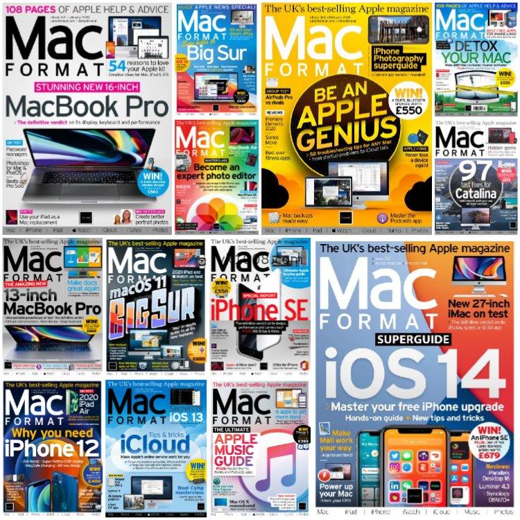 【英国版】《MacFormat UK》2020年合集英国畅销Mac家庭用户使用手机平板最新信息程序pdf杂志（13本）