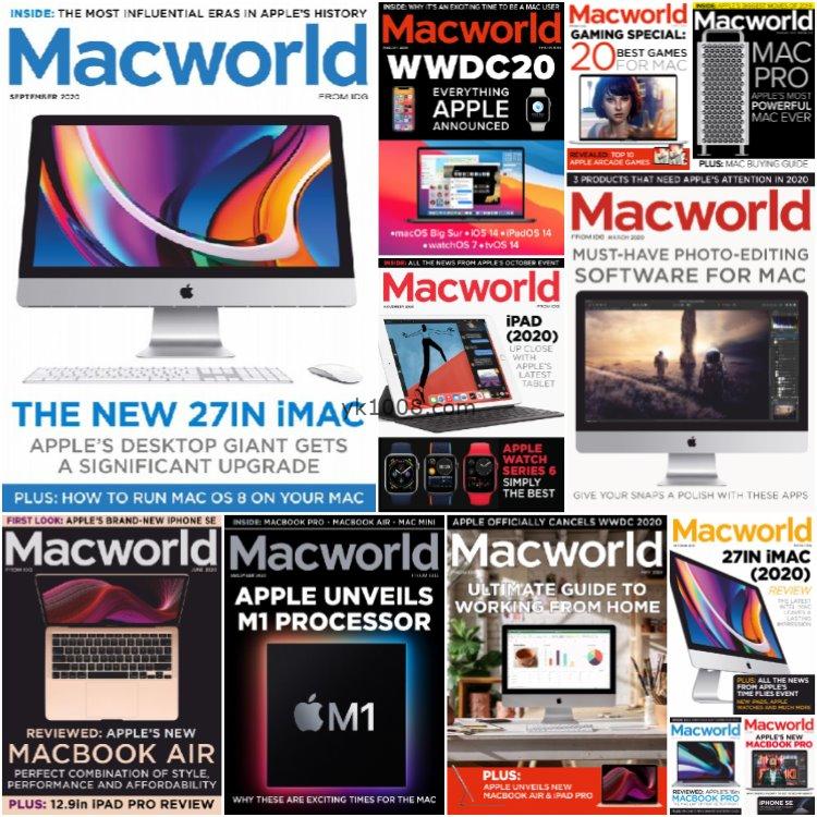 【英国版】《Macworld UK》2020年合集苹果产品手机平板新闻资源pdf杂志（12本）