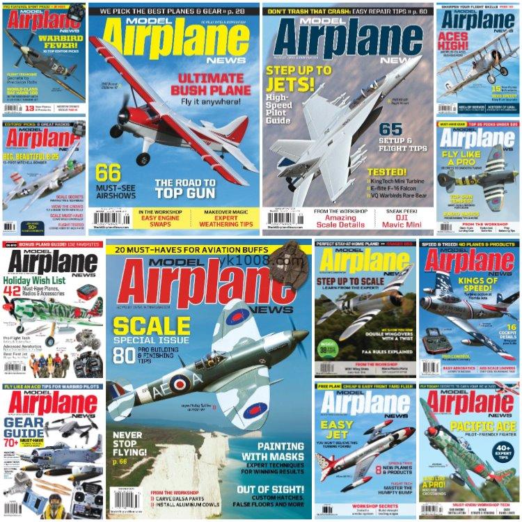 【英国版】《Model Airplane News》2020年合集飞机模型爱好者最新消息配件建模制作pdf杂志（13本）