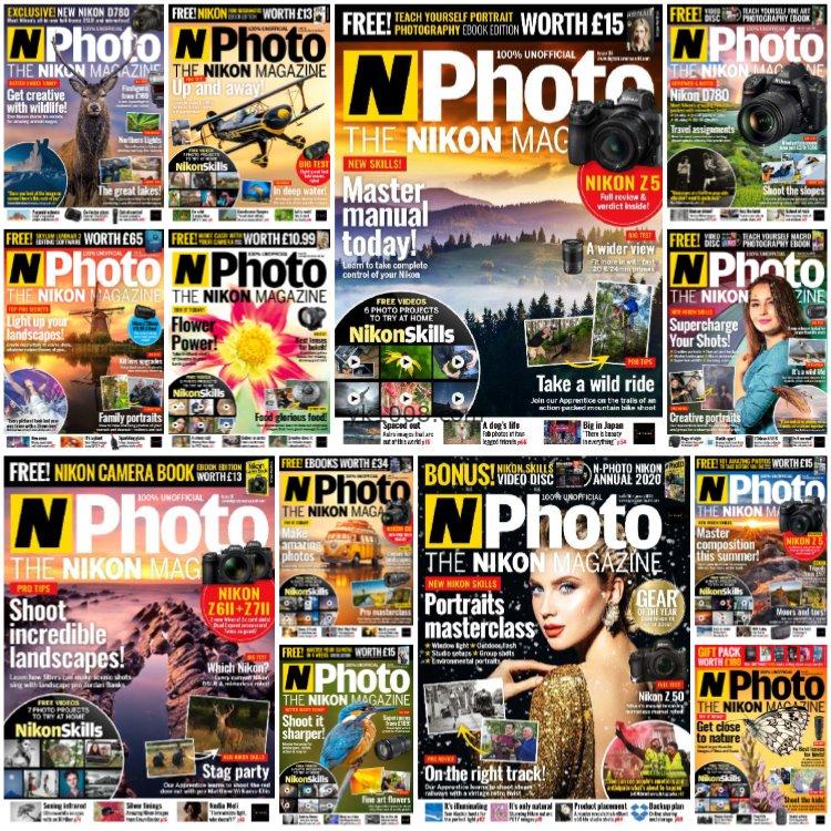 【英国版】《N-Photo UK》2020年合集尼康摄影师杂志数码单反相机使用技巧编辑灵感pdf杂志（12本）