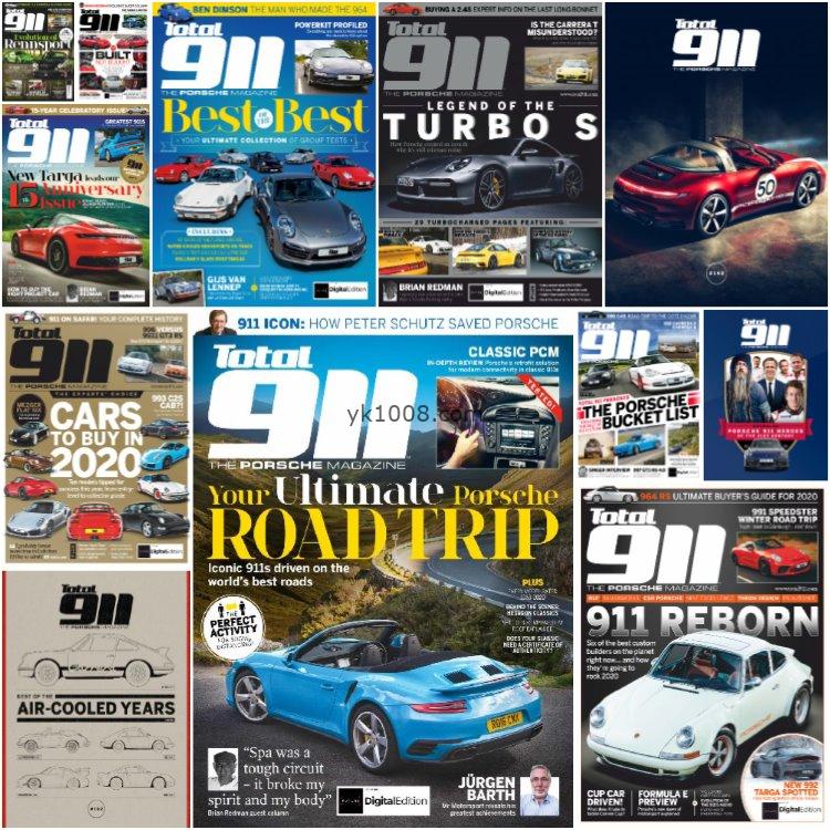 【英国版】《Total 911》2020年合集汽车跑车保时捷超跑911超级跑车试驾技术历史测评pdf杂志