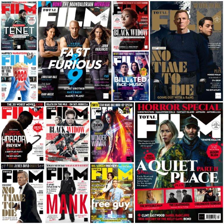 【英国版】《Total Film》2020年合集未来视频电影多媒体评论好莱坞英国电影pdf杂志（13本）