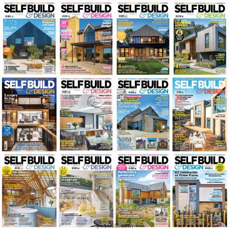【英国版】《SelfBuild Design》2021年合集房屋住宅项目翻新扩建室内设计高清PDF杂志（12本）