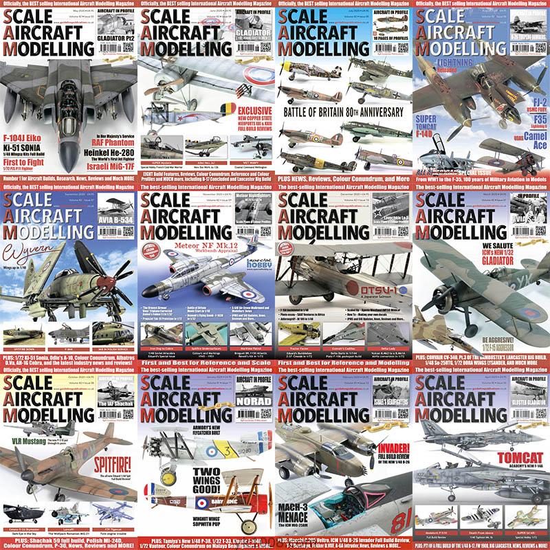 【英国版】2020年合集Scale Aircraft Modelling飞机模型爱好者资讯高清pdf杂志（12本）