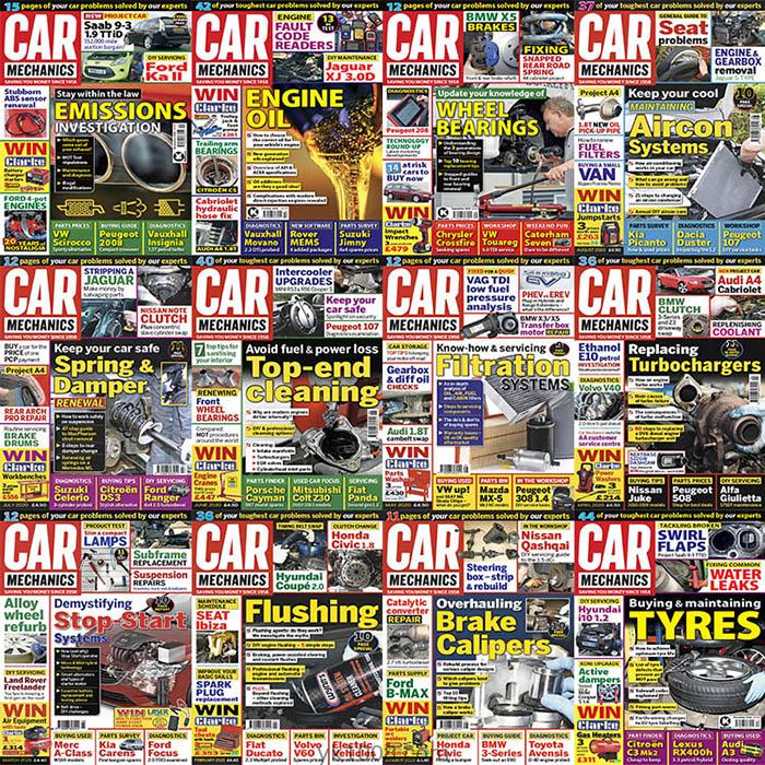 【英国版】2020年合集Car Mechanics英国汽车保养维修配件零件资源pdf杂志（12本）