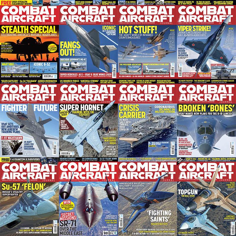 【英国版】2020年合集Combat Aircraft军事战斗飞机军用航空母舰权威信息摄影图像pdf杂志（12本）