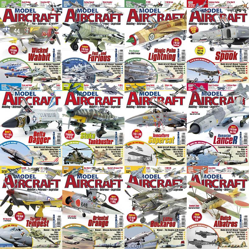 【英国版】2020年合集Model Aircraft飞机战斗机模型爱好者飞机历史介绍说明摄影pdf杂志（12本）