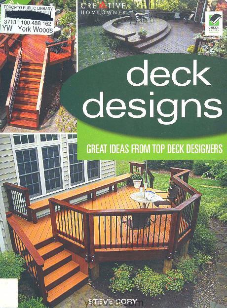 Deck Designs, 3rd Edition Great Ideas from Top Deck Designers顶级甲板设计师的好主意【PDF扫描版】