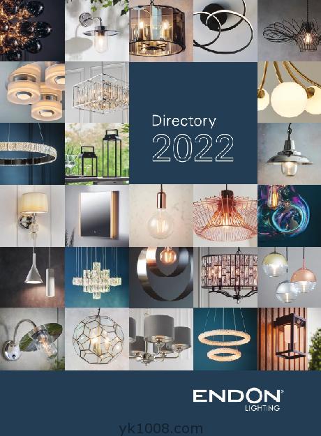 Endon Directory 2022_LR时尚软装灯饰创意灯具吊灯壁灯设计pdf电子版