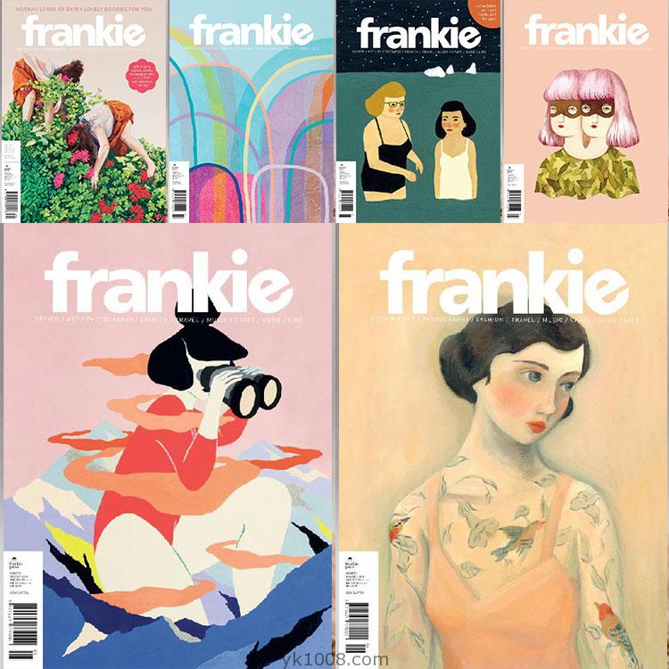 【澳大利亚】2016年合集frankie时尚创意可爱艺术生活灵感杂志pdf电子版（6本）
