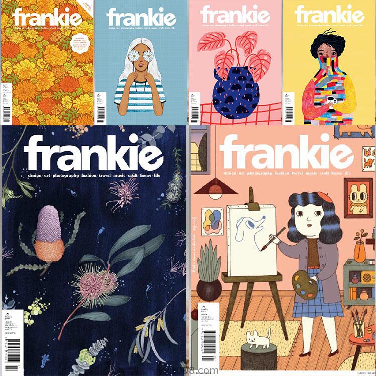 【澳大利亚】2017年合集frankie时尚创意可爱艺术生活灵感杂志pdf电子版（6本）