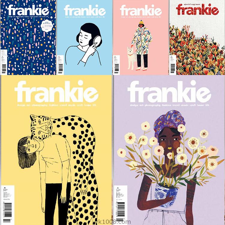 【澳大利亚】2018年合集frankie时尚创意可爱艺术生活灵感杂志pdf电子版（6本）