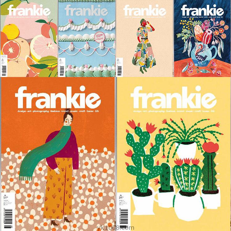【澳大利亚】2021年合集frankie时尚创意可爱艺术生活灵感杂志pdf电子版（6本）