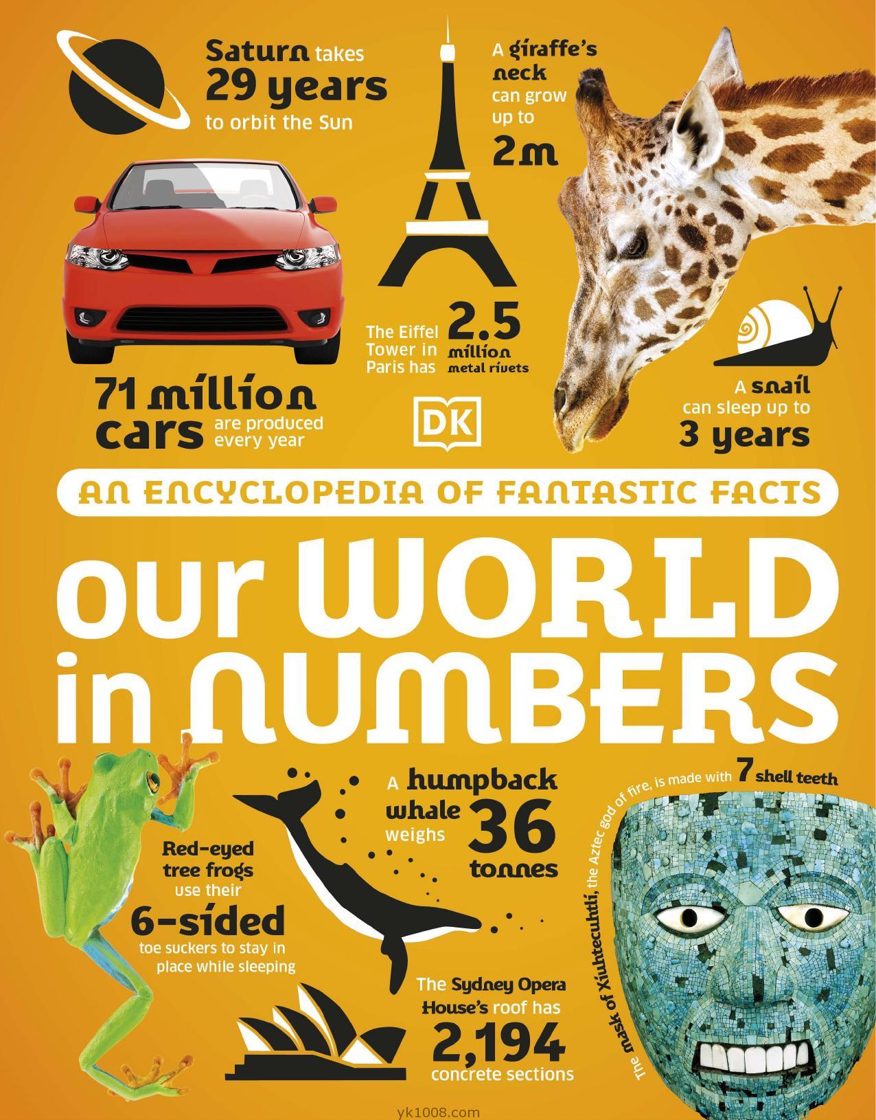 Our World in Numbers An Encyclopedia of Fantastic Facts数字世界：神奇事实的百科全书