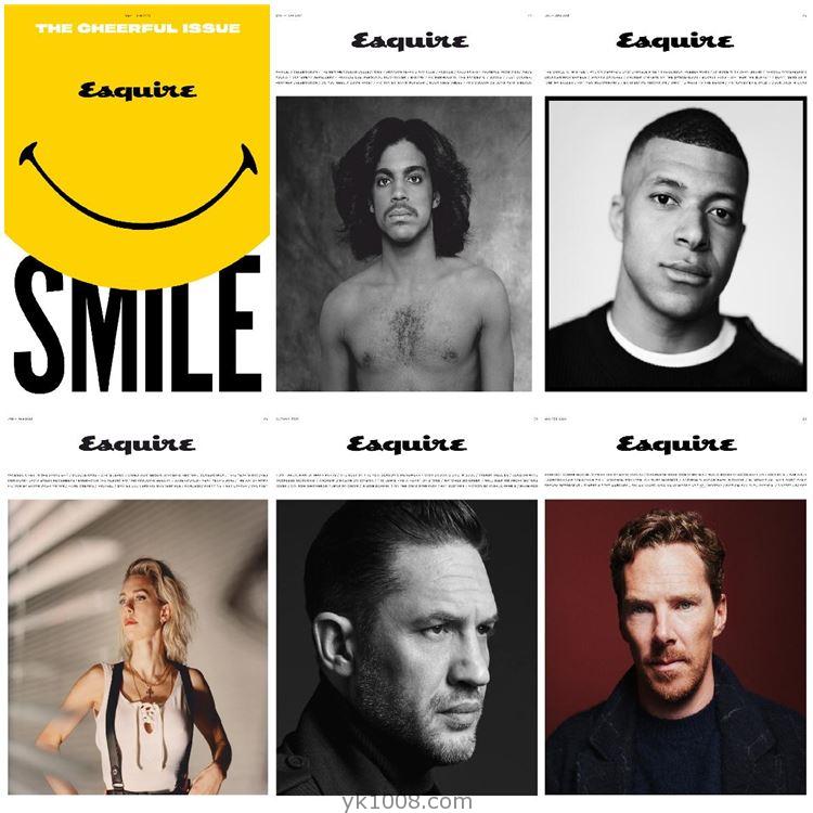 【英国版】Esquire UK君子杂志2021年度合集男士健康时尚潮流饮食杂志pdf电子版（7本）