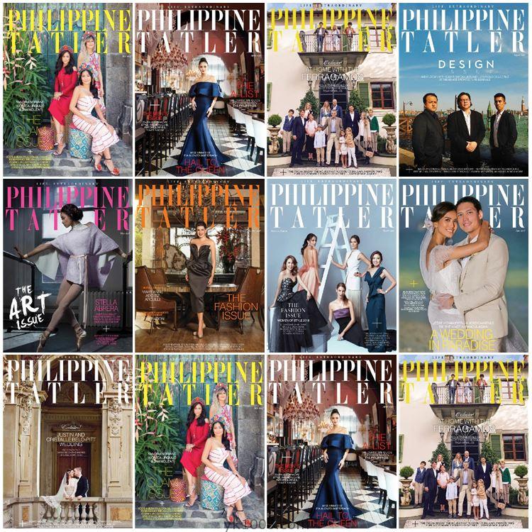 【菲律宾】Philippine Tatler 2016年合集时尚潮流生活服装旅游文化趋势信息pdf杂志（9本）