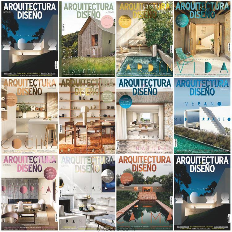 【西班牙】《Arquitectura y Diseño》2021年合集西班牙创意房屋生态材料室内设计pdf杂志（11本）