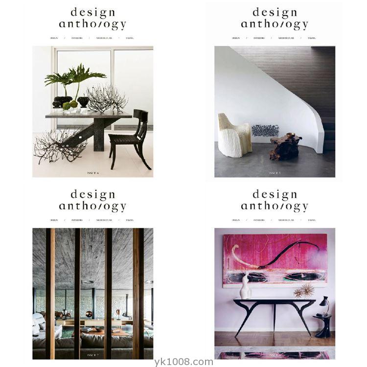 【中国香港】《Design Anthology》2015年合集亚洲创意室内设计艺术建筑场景灵感pdf杂志（4本）