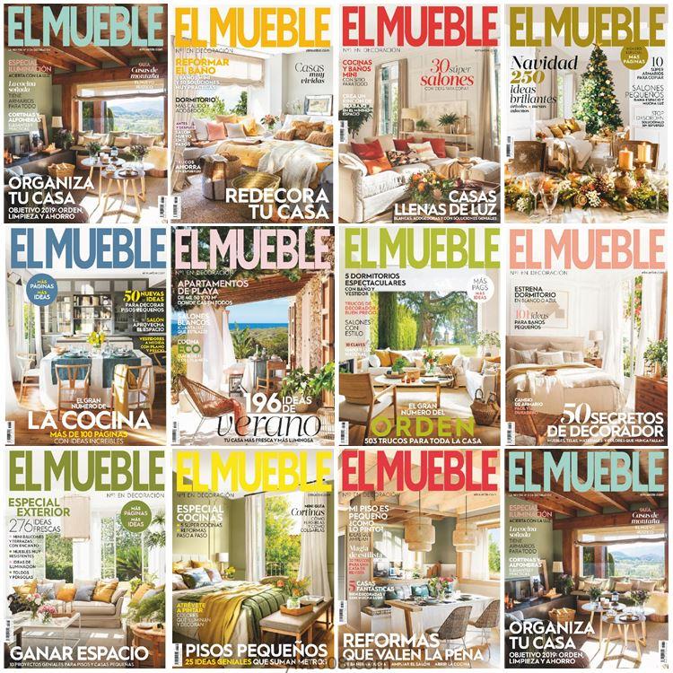 【西班牙】《El Mueble》2019年合集西班牙创意流行室内软装风格空间设计pdf杂志（11本）
