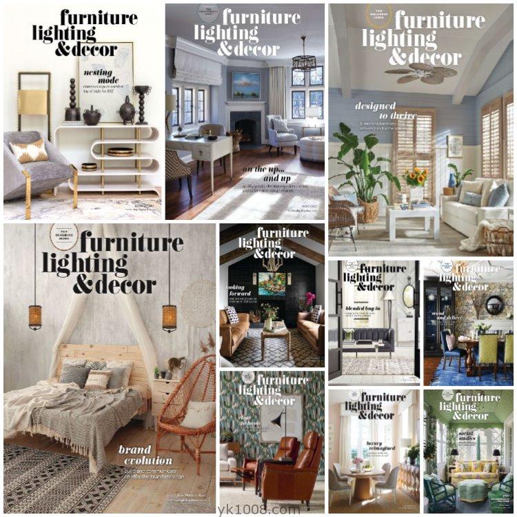 【美国版】《Lighting & Decor》2020年合集家具灯饰灯具软装室内设计PDF杂志（10本）