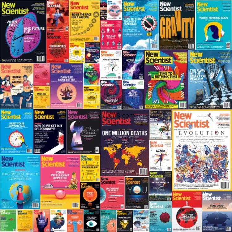 【美国版】《New Scientist》新科学家2020年合集世界科学技术发展前沿新闻专题报告日常生活pdf杂志（51本）