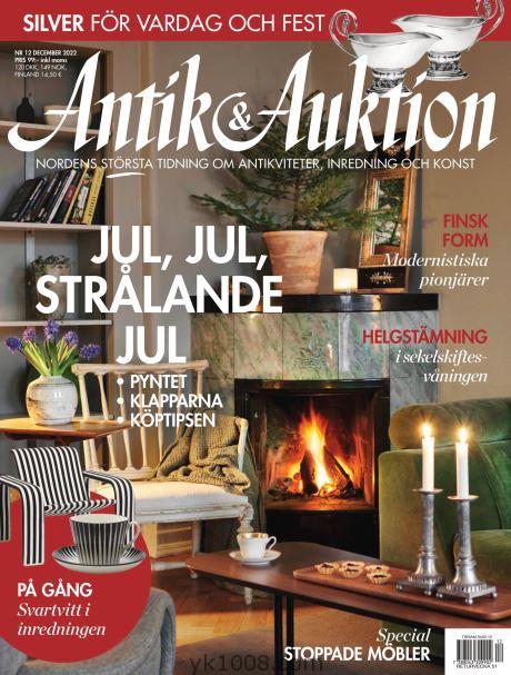 【瑞典版】Antik & Auktion – 2022年12月刊瑞典免费试看pdf