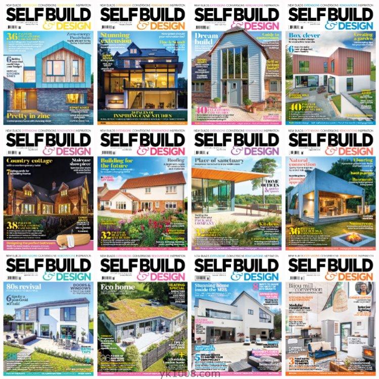 【英国版】《SelfBuild Design》2020年合集房屋住宅项目翻新扩建室内设计高清PDF杂志（12本）