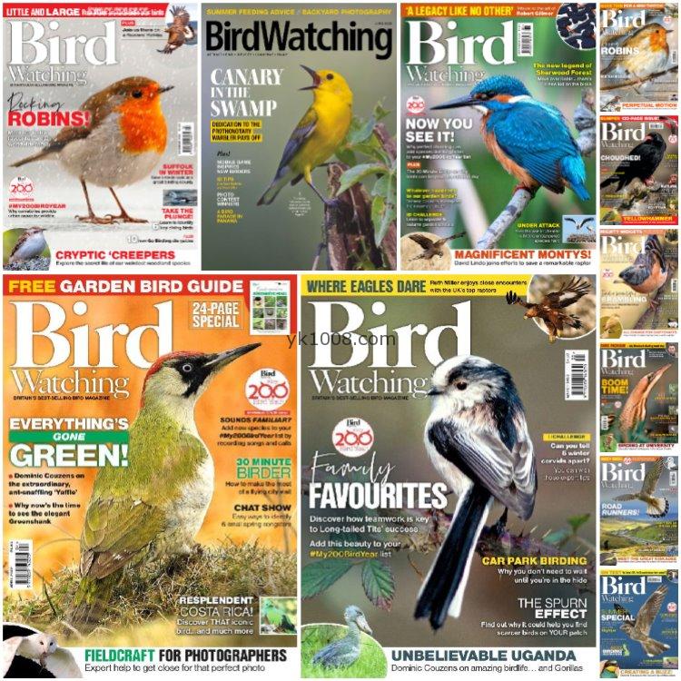 【英文版】《Bird Watching UK》2022年合集稀有鸟类爱好者观鸟新闻摄影报道评论pdf杂志（11本）