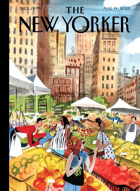 【美国】The New Yorker2023-08-14纽约客考研精读英语学习阅读pdf杂志网盘免费下载（周刊）