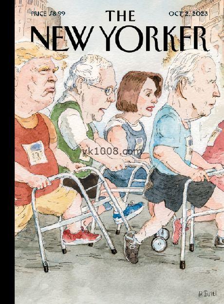 【美国】The New Yorker2023-10-02纽约客考研精读英语学习阅读pdf杂志网盘免费下载（周刊）
