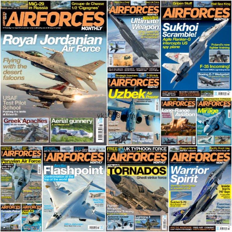 【英国版】《AirForces Monthly》2020年合集现代军用飞机战机航空武器军事报道信息新闻pdf杂志（12本）