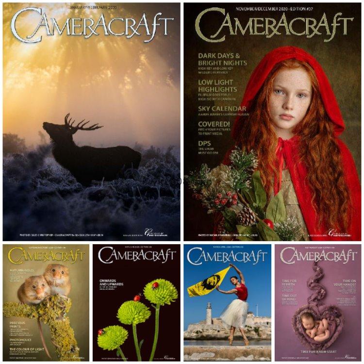 【美国版】《CameraCraft》2022年合集艺术摄影技巧作品杂志pdf电子版（6本）