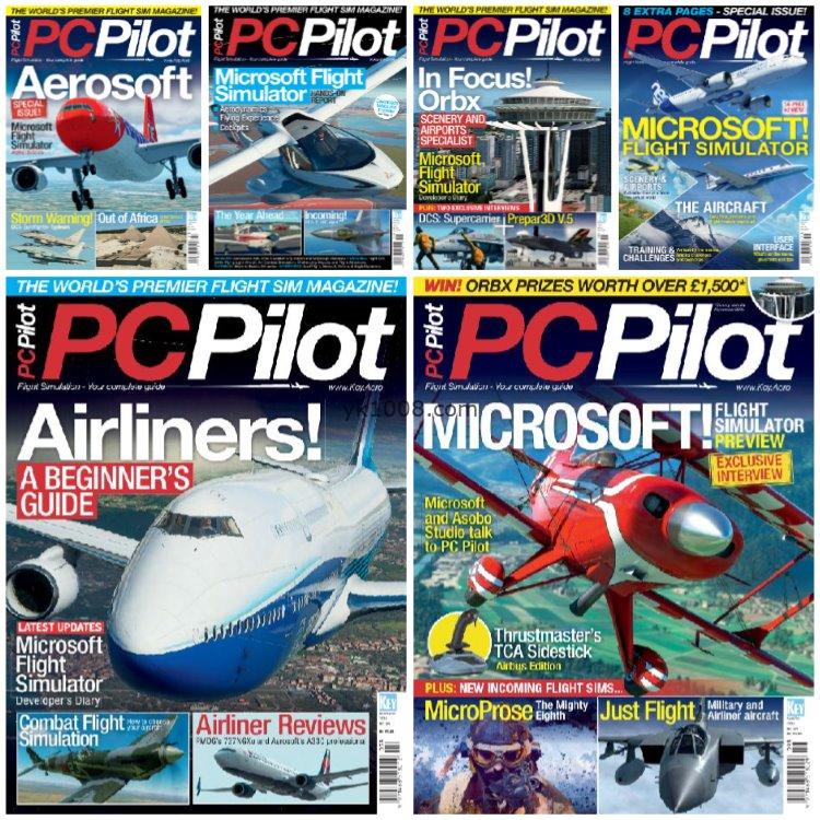 【英国版】《PC Pilot》2020年合集飞行模拟飞行员航空飞机新闻资讯pdf杂志（6本）