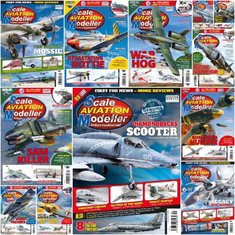 【英文版】《Scale Aviation Modeller International》2020年合集规模最大的飞机战机建模模型手工模型爱好者pdf杂志（12本）