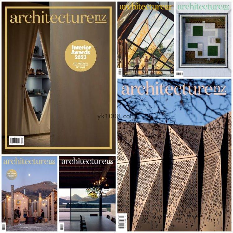 【新西兰】《Architecture NZ》2023年合集新西兰建筑师建筑设计项目设计pdf杂志（6本）