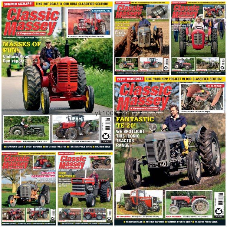 【英国版】《Classic Massey & Ferguson Enthusiast》拖拉机收藏爱好特色精彩照片pdf杂志（6本）