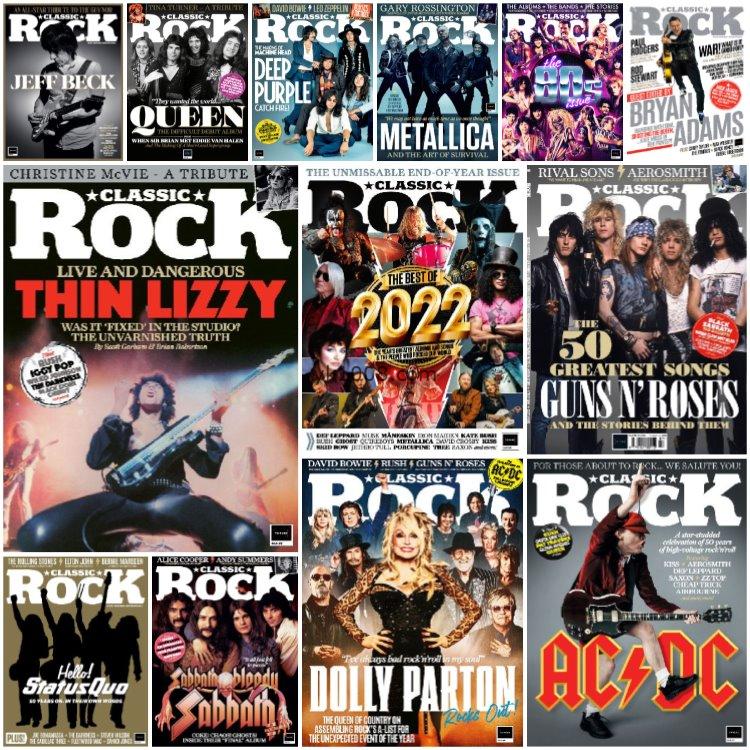 【英国版】《Classic Rock UK》2023年合集经典摇滚金属乐队摇滚传奇真实故事音乐pdf杂志（13本）