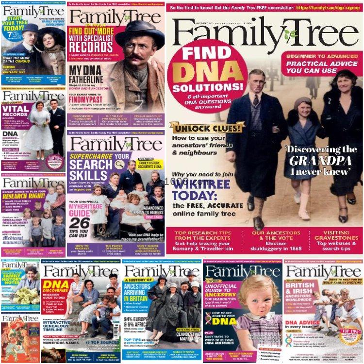 【英国版】《Family Tree UK》2023年合集家族族谱历史故事追溯记录pdf杂志（12本）