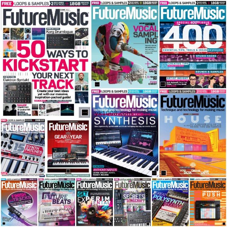 【英国版】《Future Music》2023年合集现代电子音乐当代音乐家设备硬件软件音乐人pdf杂志（13本）