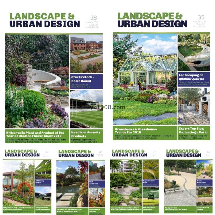 【英国版】《Landscape & Urban Design》2019年合集城市景观绿化花园自然环境公共空间绿地设计pdf杂志（年订阅）