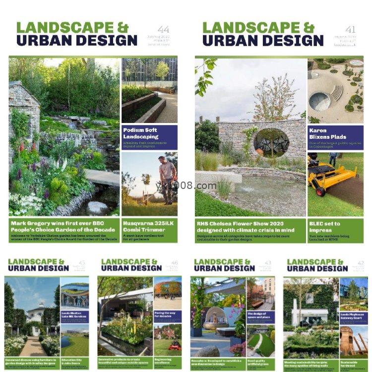 【英国版】《Landscape & Urban Design》2020年合集城市景观绿化花园自然环境公共空间绿地设计pdf杂志（年订阅）