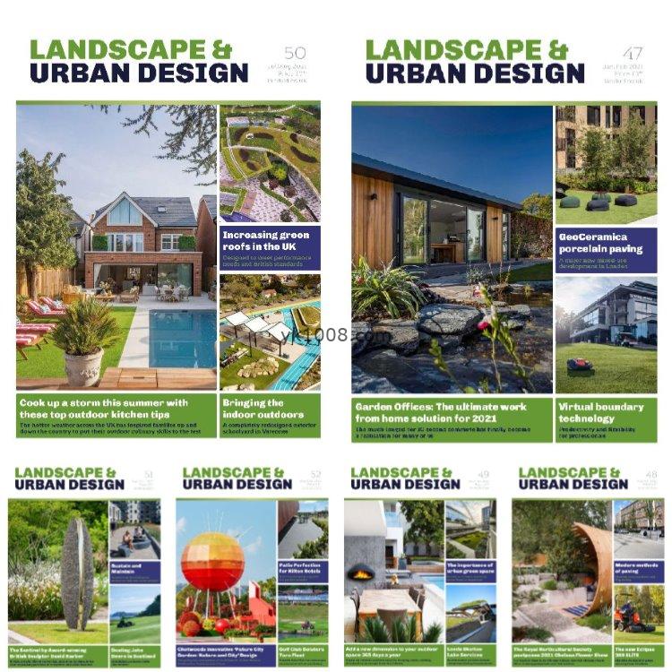 【英国版】《Landscape & Urban Design》2021年合集城市景观绿化花园自然环境公共空间绿地设计pdf杂志（年订阅）